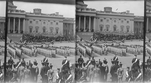 The Pride of the Nation - West Point Cadets in Martial Array before U.S. Capitol