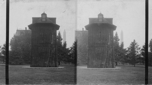 The California Redwood House and Monument, Agricultural Grounds, Wash. D.C
