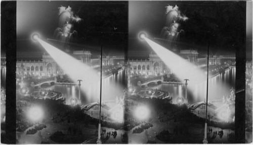 Illumination and Great Search Light, Columbian Exposition