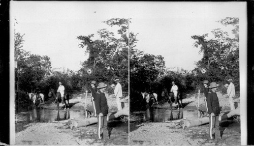 Ford of the Aquadores where many American boys were killed - near San Juan, Cuba