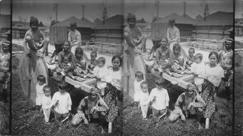 Philippine Children in the Philippine Concession. Jamestown Exposition. Virginia