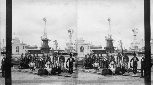 Group of British Columbia Indians. Columbian Exposition