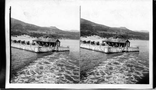 The Landing Place, Les Ebonlements, Lower St. Lawrence. Quebec. Canada