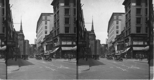 Washington St. North from Franklin, Boston