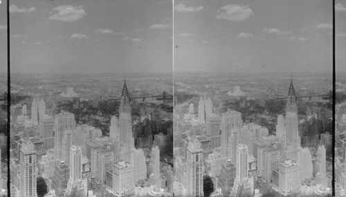 New York City, Looking Northeast from Empire State Bldg