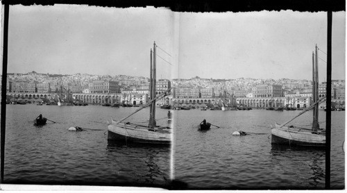 Algiers and the Harbor, Algeria