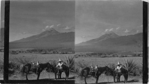 Colima from near Tuxpan, Mexico