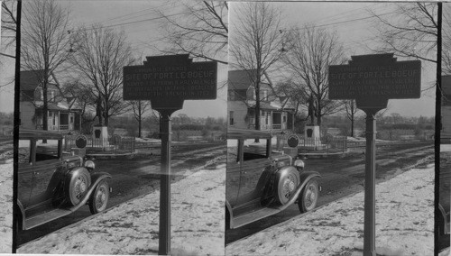 Washington Monument - Walingford [Wallingford?] (Fort Le Boeuf). Penna