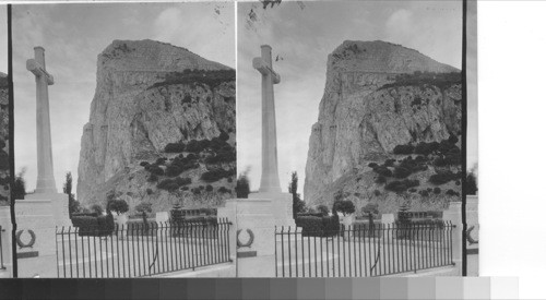 Memorial to the soldiers of Gibraltar. Spain