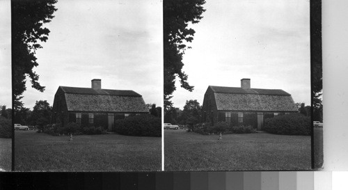 The Standish House at Duxbury, Mass