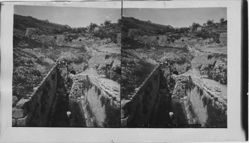 The Pool of Siloam, Jerusalem