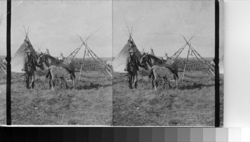 Indian Teepes [Tipis], Canada