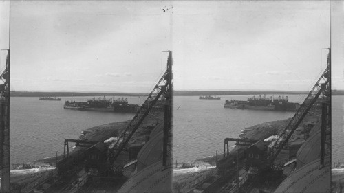 Sydney Harbor from Steel Plant, Sydney, CBI, Canada