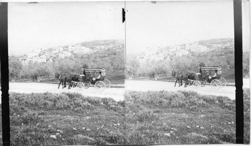 Kirjeath - Jearin, from the Jaffa - Jerusalem Road - Palestine