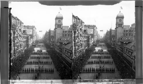 Military Parade on Market St. Philadelphia