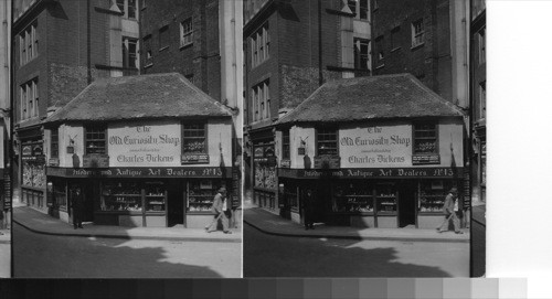 Old curiosity shop. London