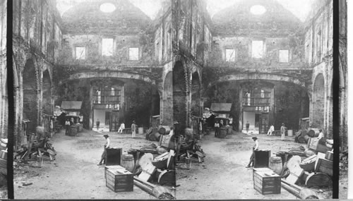 Ruins of the Dominic's Church. The Church of the Flat Arch. Panama