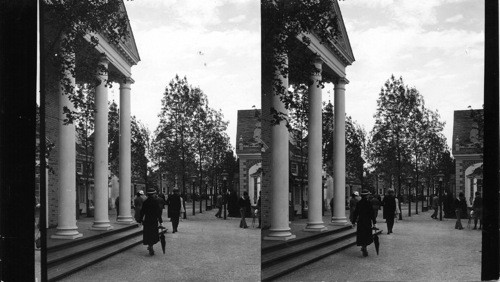 Pillars of Old North Church, Colonial Village