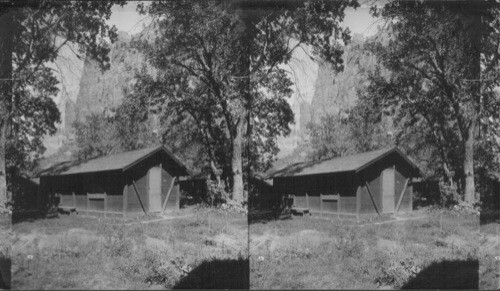 Cabin #109. Exterior Zion, Zion Park, Utah