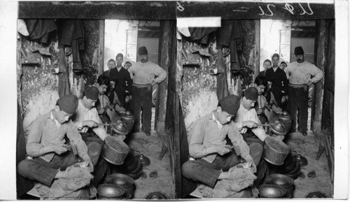 Native Metal Workers in a Primitive Factory at Smyrna, Asia