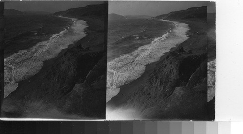 Seashore, Erosion Caves San Diego, California