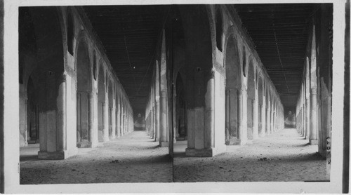 The Court arcade of Mosque Ibn Touloun Cairo