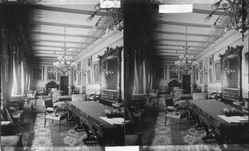 Diplomatic Room, State Department, for Conferences with Representatives of Foreign Gov'ts. Washington D.C. (White House)