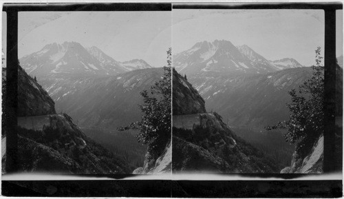 Sawtooth Range on W.P. and Y.R.R. Alaska