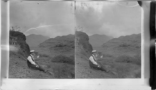 The Waialua Mountains near Honolulu, Hawaii