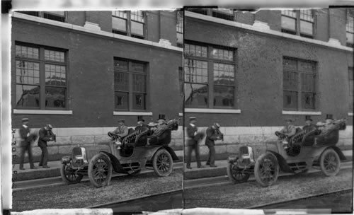 "Russians envoys arriving to sign Treaty, Peace Conference, Portsmouth, NH