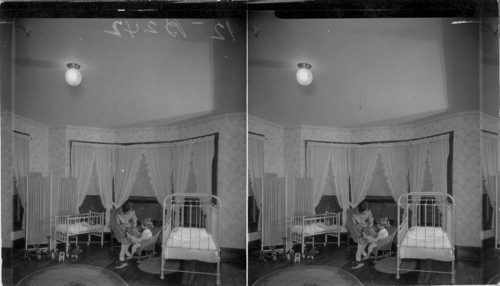 Mother putting children to bed. (Meadville, Penna)