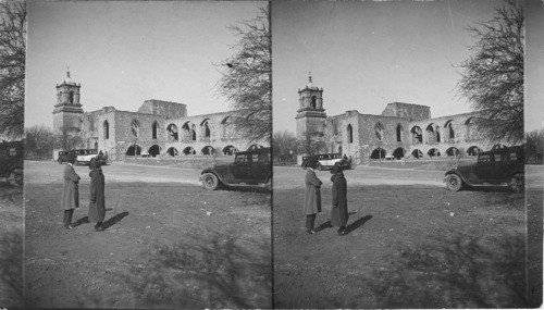 Mission San Jose - six miles S.E. of San Antonio built in 1701. Texas