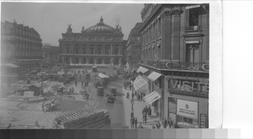 The Opera & Place Del' Opera. Paris