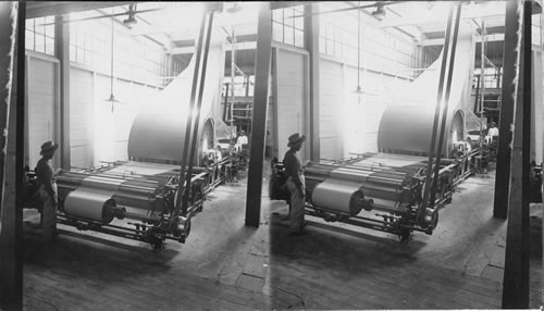 Slashing Room, Inca Cotton Mill Co. Lima, Peru