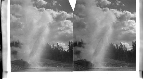 Riverside Geyser Yellowstone National Park, Wyoming. Riverside Geyser