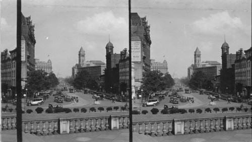 Pennsylvania Avenue from the Treasury, S.E. to Capitol, Washington, D.C