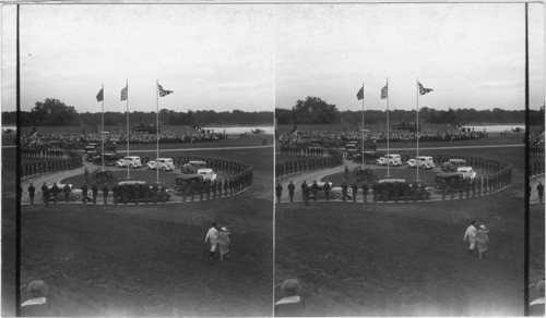 Arrival of Diplomats, Four-Nation Celebration, Old Fort Niagara, N.Y., Sept. 3 to 6, 1934