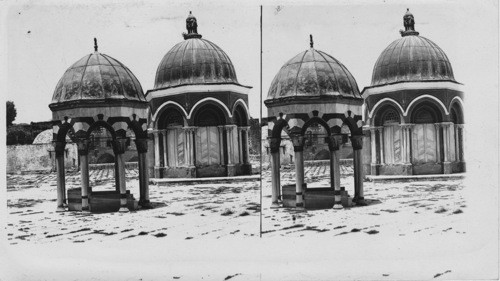 Temple Place, and Holy of Holies, Site of Solomon’s Temple, Jerusalem