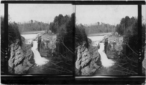 Fall Creek Waterfall and Power House, Ithaca