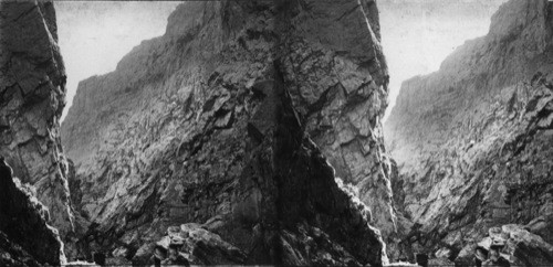 The Royal Gorge, Grand Canon (Canon) of the Arkansas, Colorado. See other negs