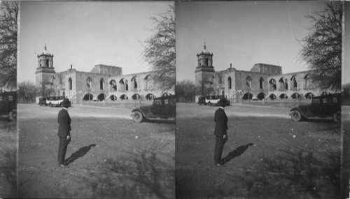 Mission San Jose - six miles S.E. of San Antonio built in 1701. Texas