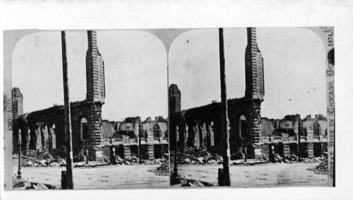 Chamber of Commerce Ruins, Chicago, Ill