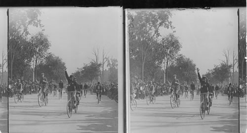 Bicycle Riding in Central Park, N.Y