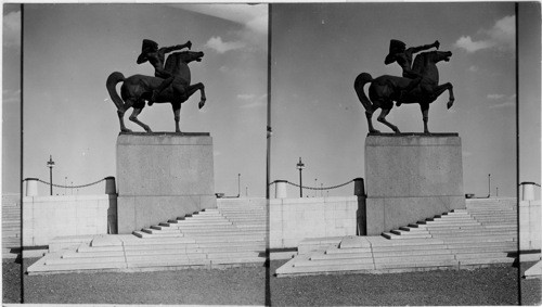 Indian Warrior, Grant Park, Chicago, Ill