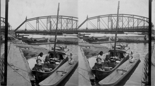 Market Boats, Tampico, Mexico