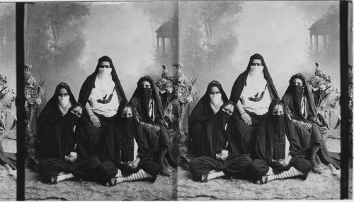 Veiled women, Cairo, Egypt