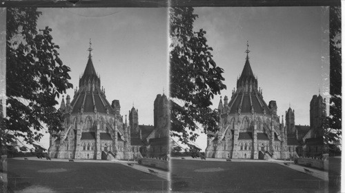 Library Wing of Parliament Buildings. Ottawa. Canada