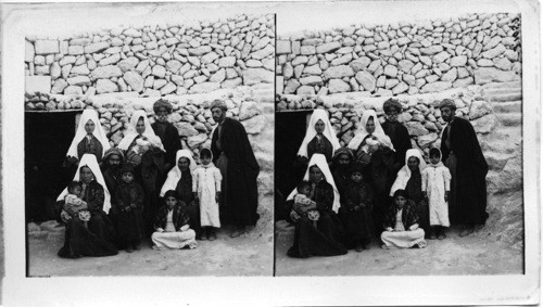 A Family Group of Palestine Jews, Palestine