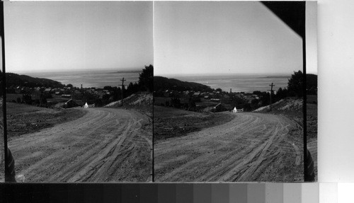 Village of Tadoussac at mouth of Saguenay River, Prov. of Quebec