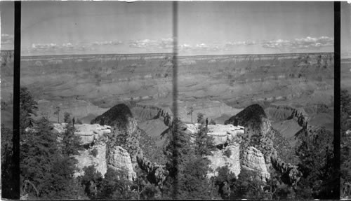 Nature's masterpiece. A symphony in stone. N.V. past Grand View Point, Grand Canyon, Arizona